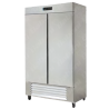 Refrigerador Vertical En Acero Inoxidable 2 Puertas Solidas De 37”. Modelo ARR-37-PE