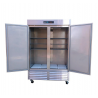 Congelador de 49”, 2 Puertas Solidas de Acero Inoxidable. Modelo ARF-49-H