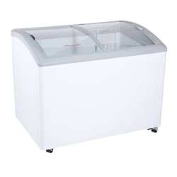 Congelador HF-10-1F Tapa Vidrio Curvo