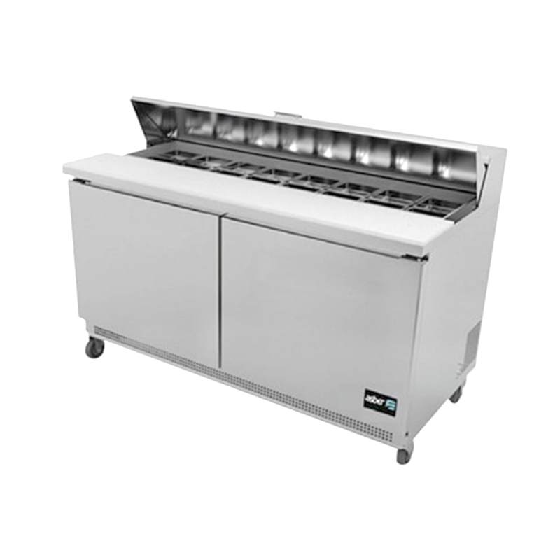 Mesa Refrigerada para Ensaladas de 15 pies cúbicos