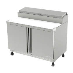 Mesa Refrigerada para Preparación de Pizzas - 2 puertas 11.8 pies cubicos