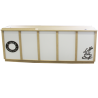 Barra Para Cafeteria 2.40 Micro Coffee Shop