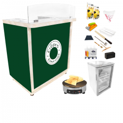Forfait Crepe 110V, Estacion de Crepas, Crepera mas...