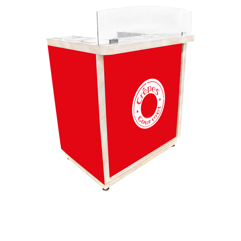 Estacion de Crepas Sencilla 110V Linea SHELLY