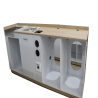 Contra Barra Para Cafeteria 2.40 Micro Coffee Shop