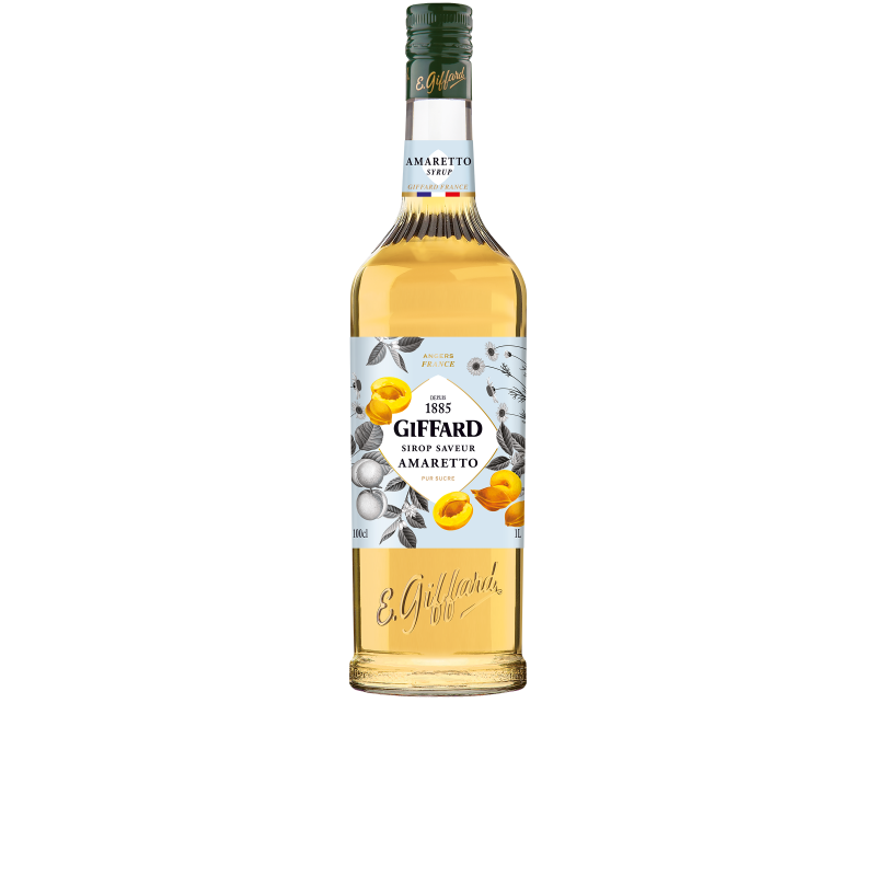 Jarabe Sabor Amaretto 1 Litro. Jarabes GIFFARD