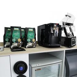 Paquete Mini Coffee Shop E8 + Vitrina Rtw-100L