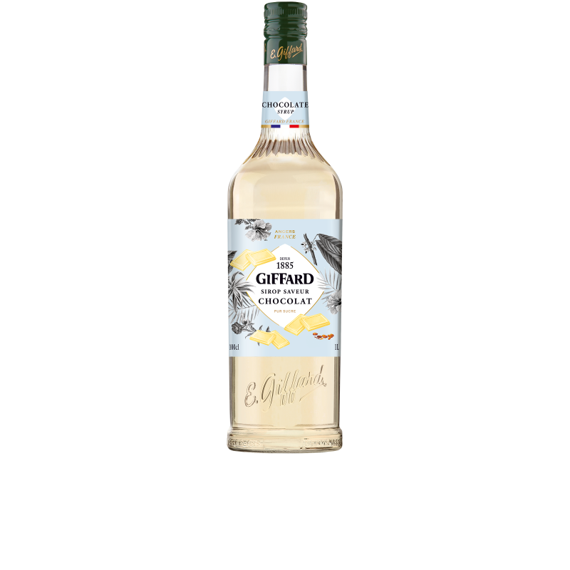Jarabe Sabor Chocolate Blanco 1 Litro. Jarabes GIFFARD