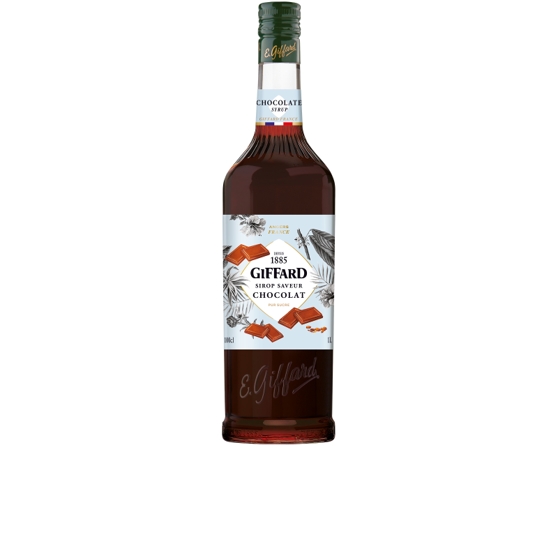 Jarabe Sabor Chocolate Oscuro 1 Litro. Jarabes GIFFARD