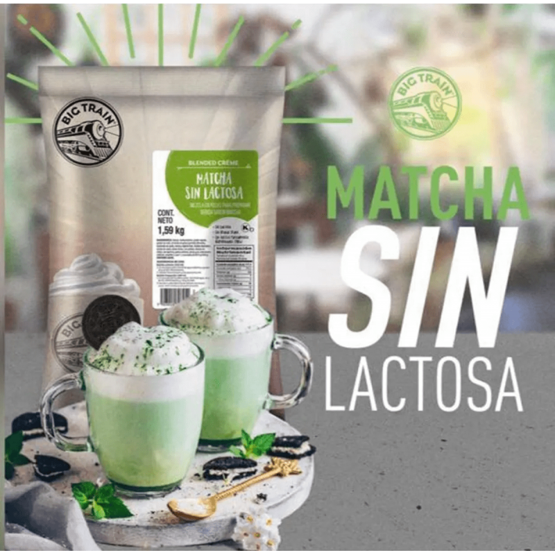 Big Train Matcha Sin Lactosa