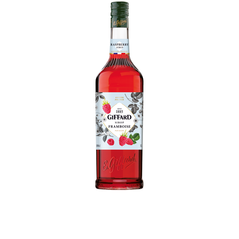 Jarabe Sabor Frambuesa 1 Litro. Jarabes GIFFARD