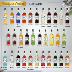 Jarabe Sabor Mango 1 Litro. Jarabes GIFFARD