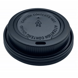 Tapa de Poliestireno Para Vaso Papel Blanco 12 y 16oz, Manga 50 pz