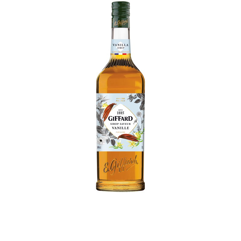 Jarabe Sabor Vainilla 1 Litro. Jarabes GIFFARD