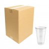 Caja de Vasos de Plástico Transparente 16 oz - Paquete de 1000 Piezas