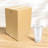 Caja de Vasos de Plástico Transparente 16 oz - Paquete de 1000 Piezas