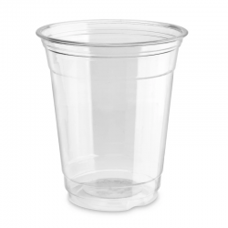 Manga de Vasos de Plástico Transparente 14 oz - Paquete de 50 Piezas