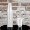 Manga de Vasos de Plástico Transparente 14 oz - Paquete de 50 Piezas