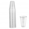 Manga de Vasos de Plástico Transparente 16 oz - Paquete de 50 Piezas