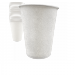 Vaso de Papel Biodegradable Decorado 12oz, Manga 50pz