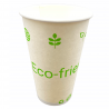 Vaso de Papel Biodegradable Decorado 16oz, Manga 50pz