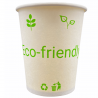 Vaso de Papel Biodegradable Decorado 8oz, Caja 1,000pz