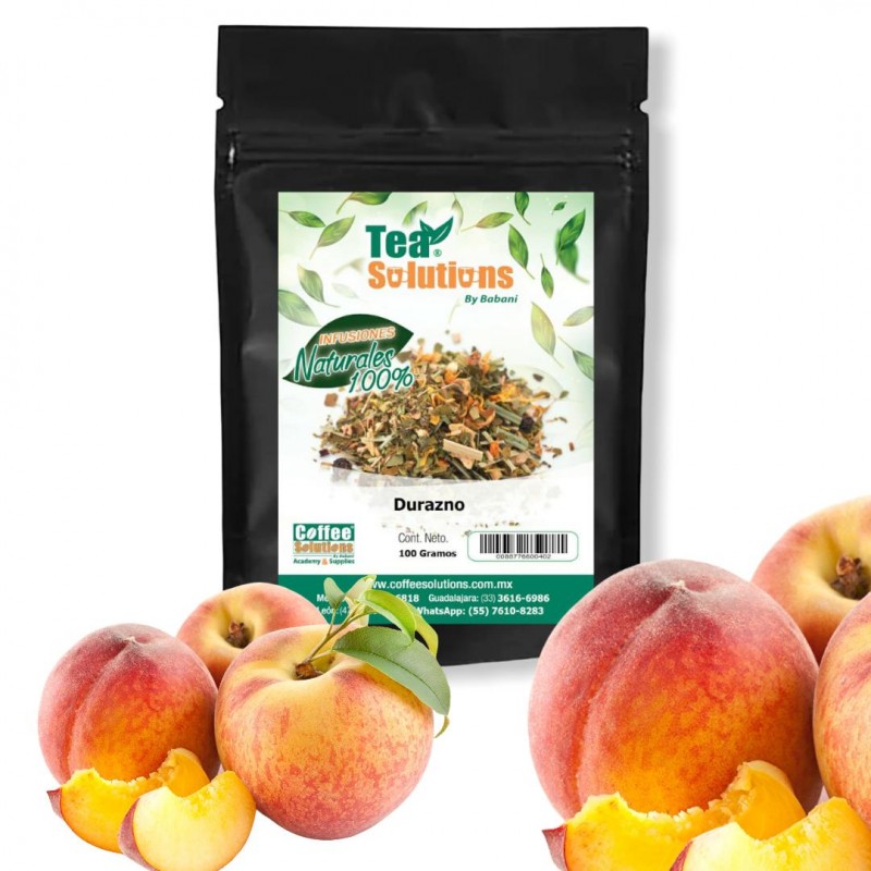 Tisana Sabor Durazno, Bolsa con 100 Gramos
