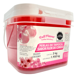 Perlas Explosivas Sabor Flor de Cerezo, Bote de 3 Kilos