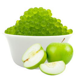 Perlas Explosivas Sabor Manzana Verde, Bote de 3 Kilos