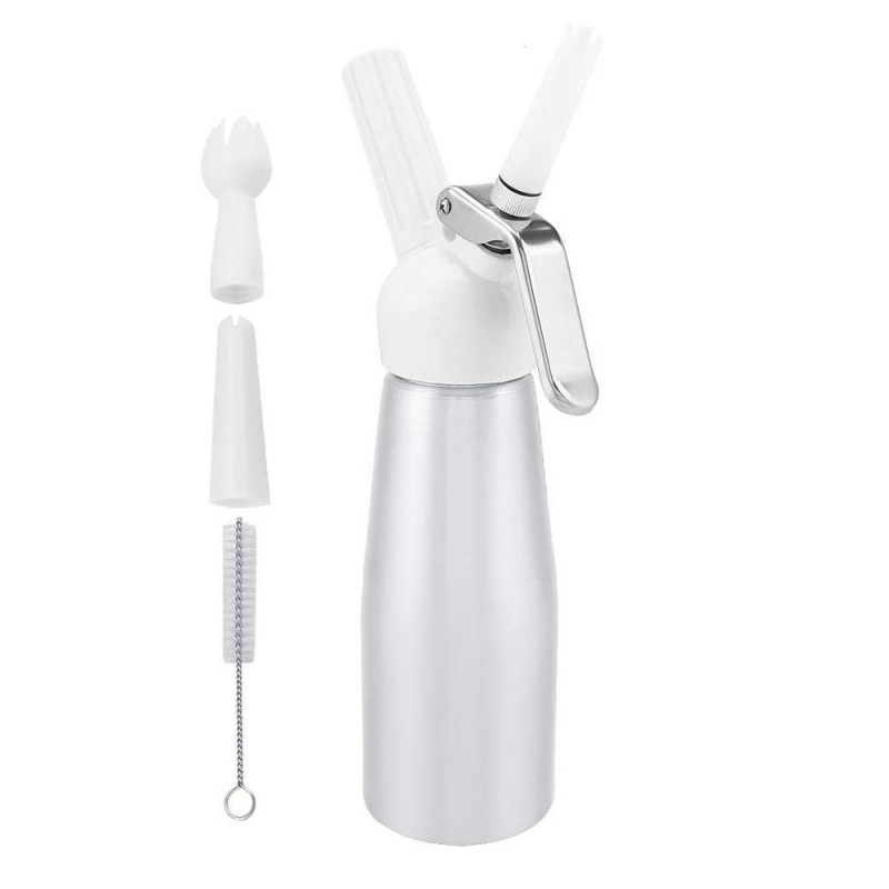 Dispensador de Crema Batida / Sifón Checo Color PLATA