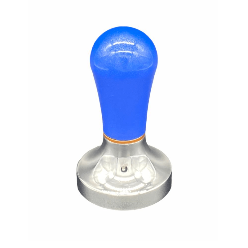Coffee Tamper PROFESIONAL Mango de Color Azul
