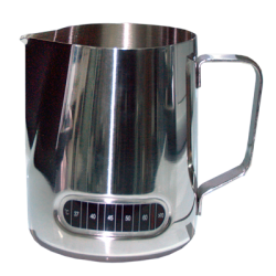 Jarra de Acero Inoxidable 600 ML Con Termometro