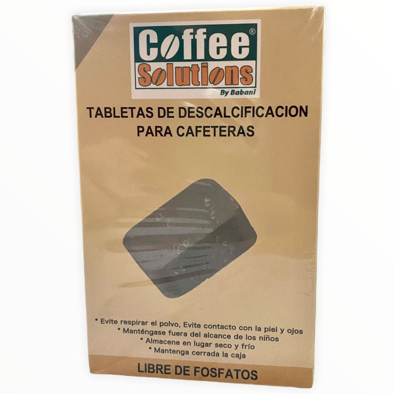 Tabletas Descalcificadoras de 20gr C/U. Caja con 10 pz