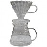 Hario V60 + Jarra en Cristal, Metodo para Extraccion de Cafe