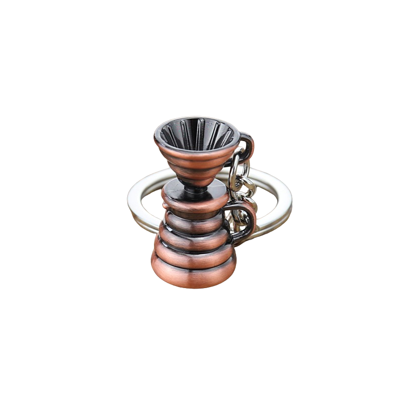 Llavero Miniatura de Gotero de Café para Baristas y Amantes del Café