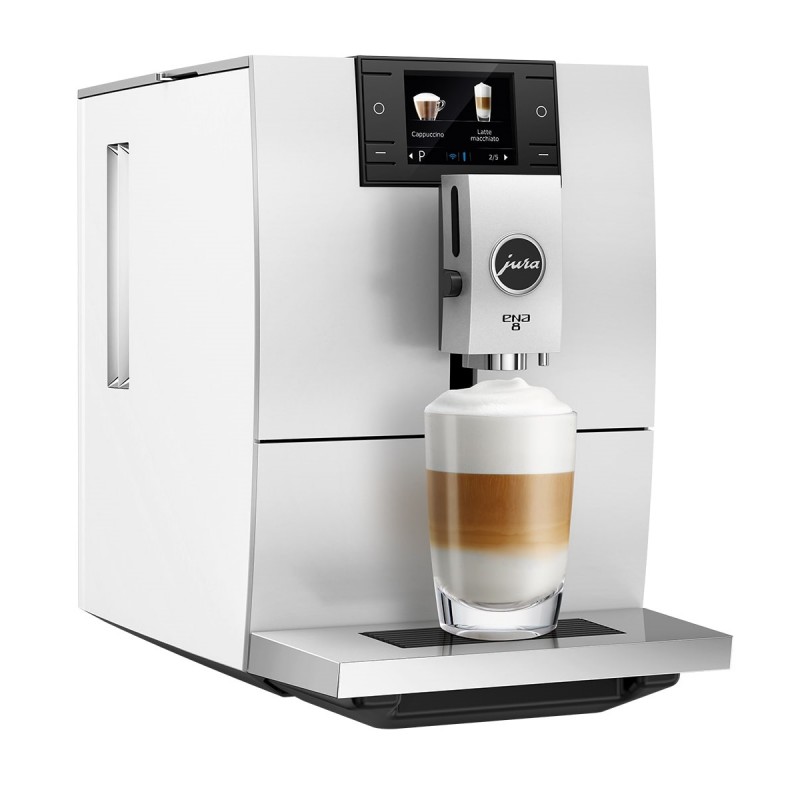 Cafetera Jura Ena8 Full Nordic White - Cafetera Superautomática
