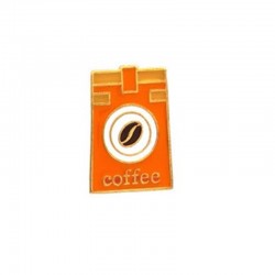 Pin en Forma de Bolsa de Café para Amantes del Café