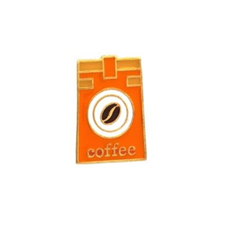 Pin en Forma de Bolsa de Café para Amantes del Café
