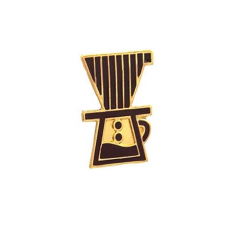 Pin en Forma de Cafetera de Goteo para Amantes del Café