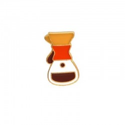 Pin en Forma de Chemex de Colores para Amantes del Café