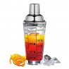 Shaker con Vaso de Cristal 400 ml.