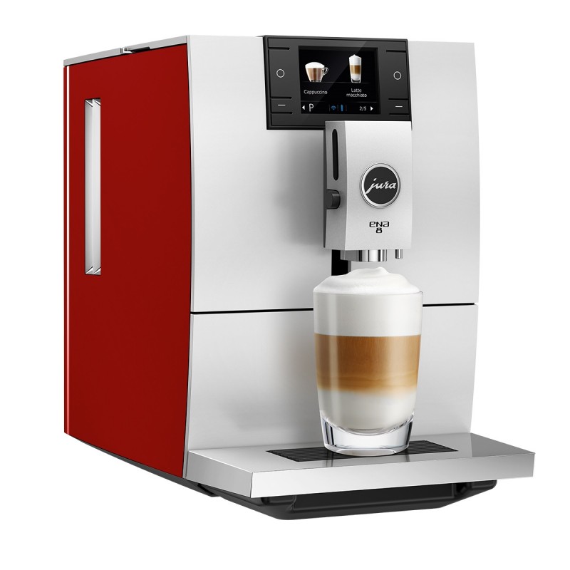 Cafetera Jura Ena8 Roja- Cafetera Superautomatica - Cafeteras Jura