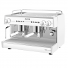 Cafetera Industrial. Modelo Vetro Blanca 220V. Línea GAGGIA Cafeteras Dos Grupos
