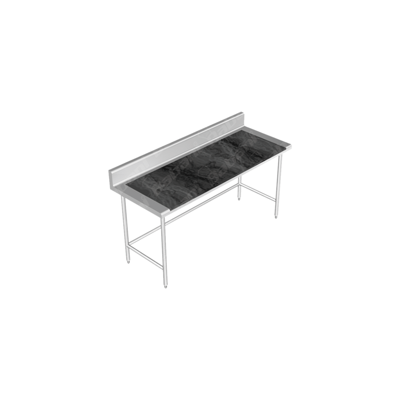 Mesa de Amasijo con Alambrín SIN Entrepaño - 1.80 X 0.70 X 0.90   Acero Inoxidable Tipo 441