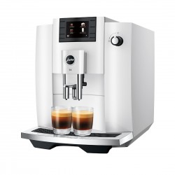 Cafetera SuperAutomática E6 Platinum White - Línea Jura