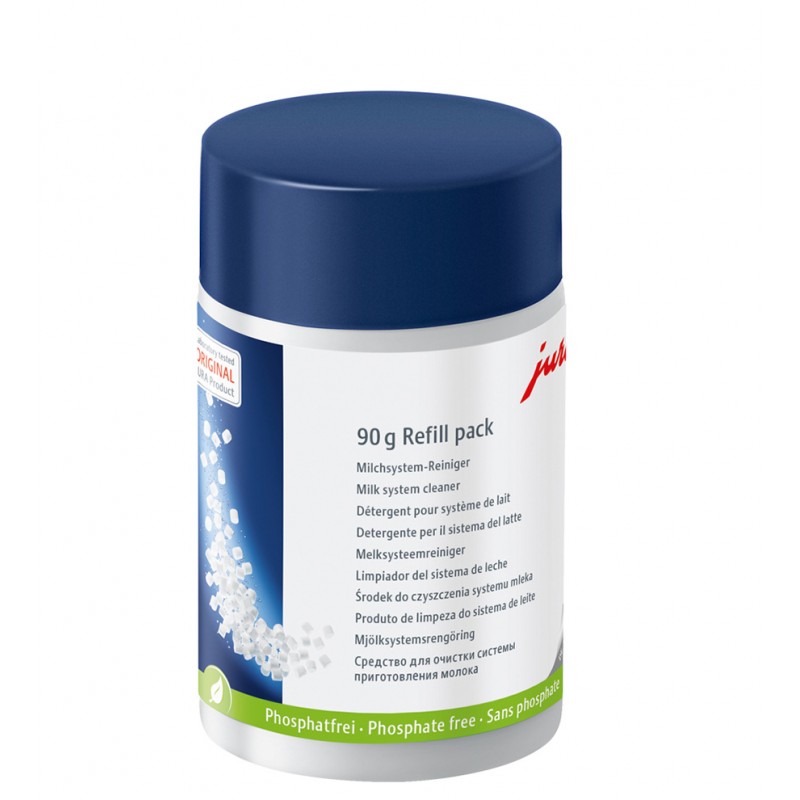 Detergente para el sistema de leche, (mini-tabs) botella de recarga de 90 g