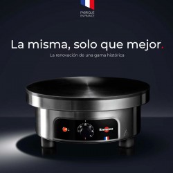 Crepera Industrial Cuerpo en Acero Inoxidable 220 Volts KRAMPOUZ DELUXE