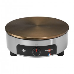 Crepera Industrial Cuerpo en Acero Inoxidable 220 Volts KRAMPOUZ Uso Comercial