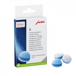 Pastillas de limpieza de 3 fases (Blister con 6 pz)