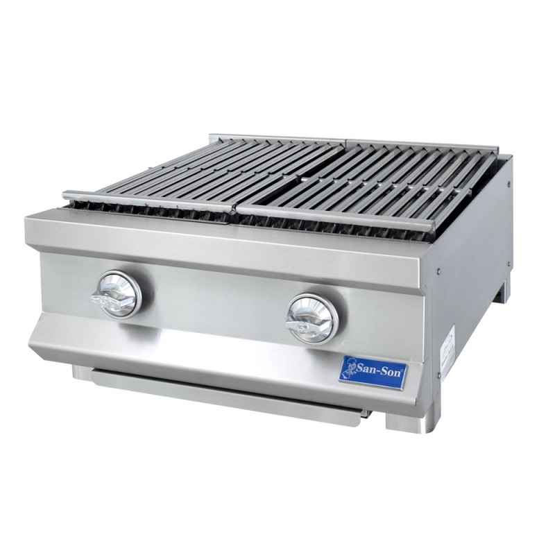 Asador Radiante San-Son de 24 Pulgadas, 2 Quemadores.
